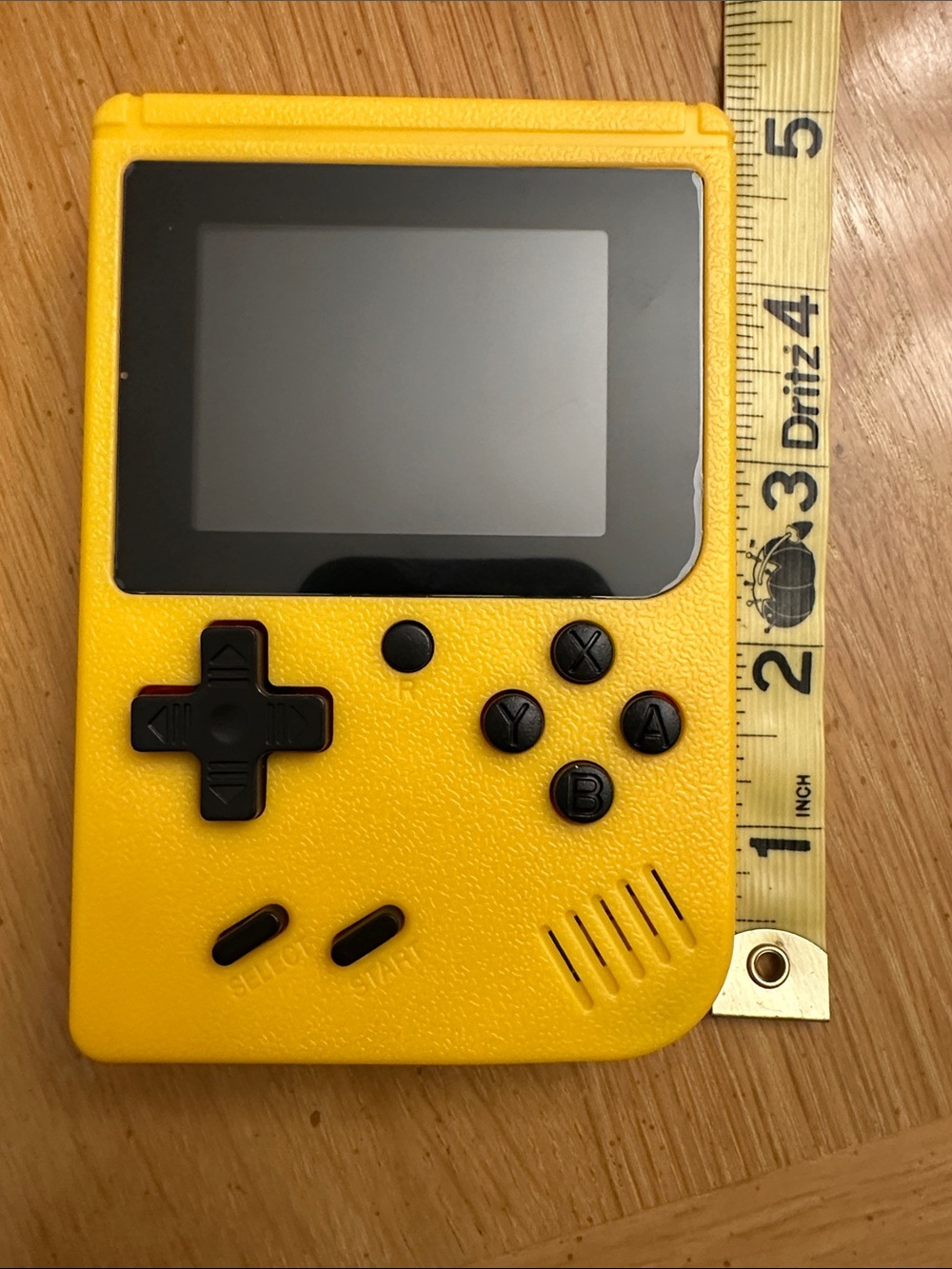 Retro FC Handheld Game Console - Yellow - Picture 11 of 17